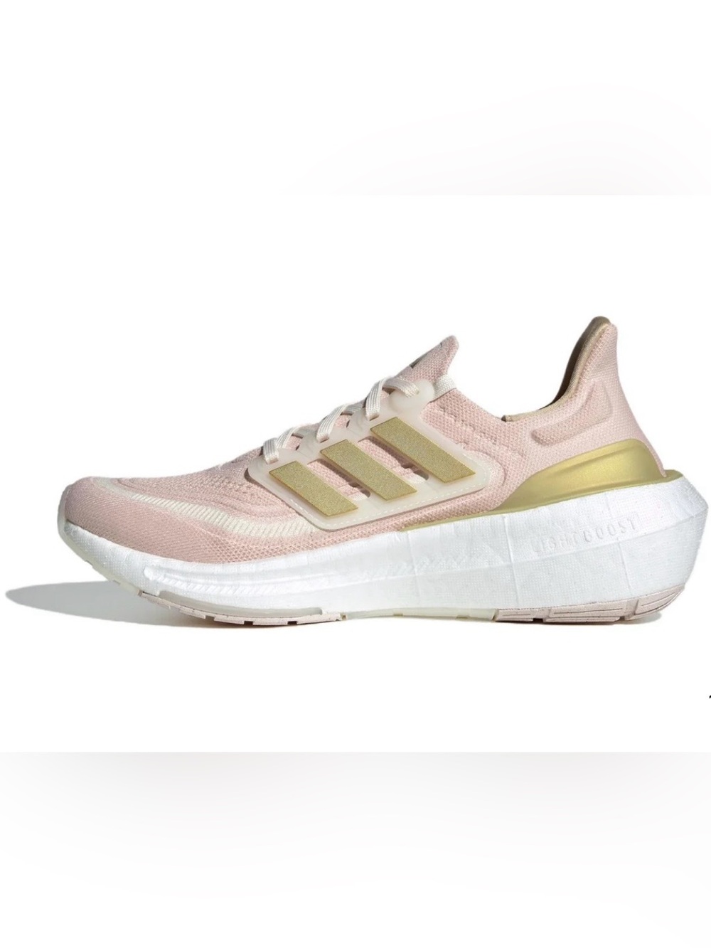 Adidas Ultraboost Light Wonder Quartz Gold Running Shoes 7 1/2